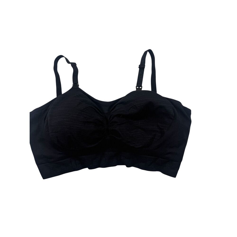 Kindred Bravely Black Nursing/ Pumping Bra Size XL NWT
